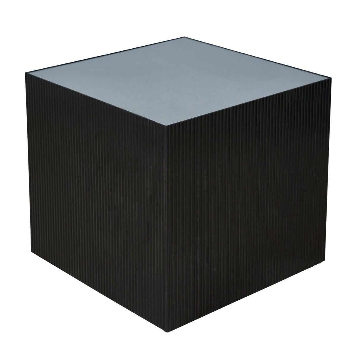 BEISTELLTISCH EVA Schwarz/Schwarz - Schwarz, Holzwerkstoff (50/50/45cm) - SVITA