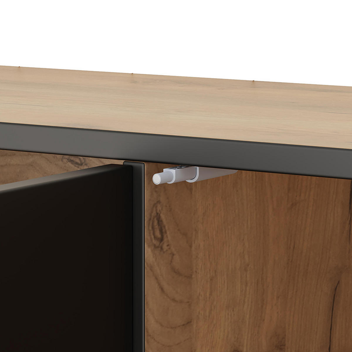 LOWBOARD in 160 x 36.5 x 45 cm, Naturholzfarbe - Naturfarben, Holzwerkstoff (160/45/36.5cm) - KOMHTOM