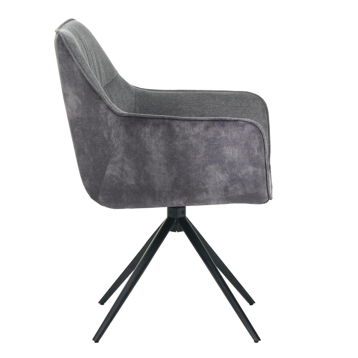 ESSZIMMERSTUHL PULA - Grau, Metall (64/89/64cm) - Albatros