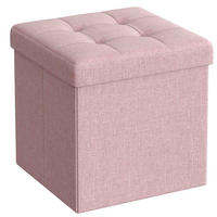 SITZBOX Rosa 30x30 cm mit Stauraum - Pink, Holzwerkstoff (30/30/30cm)