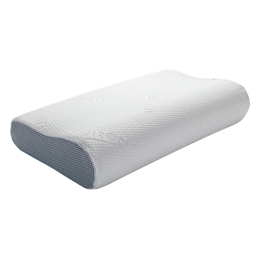 KOPFKISSEN Relaxity Contour - Weiß, Textil (36/61cm) - Mr Mattress