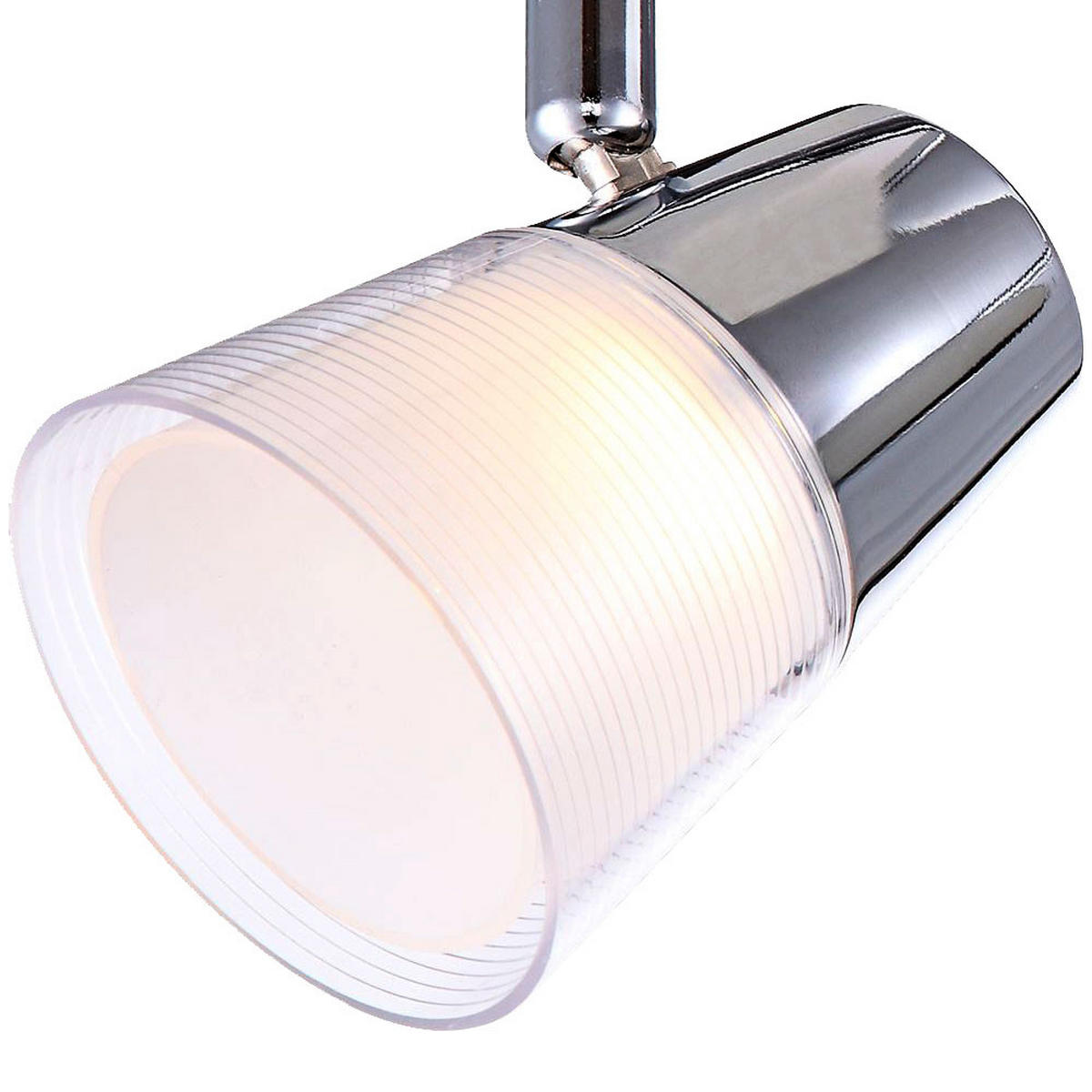 LED DECKENLEUCHTE TIEKA Silber - Silberfarben, Metall (60/60/15.5cm) - Globo Lighting