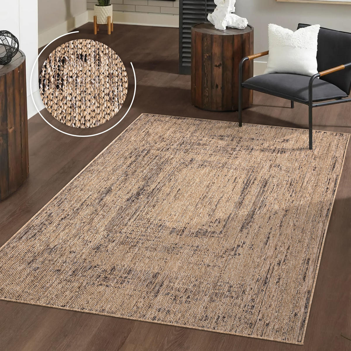 OUTDOORTEPPICH Boho Beige 240 x 340 cm - Beige, Kunststoff (240/340cm) - TT Home