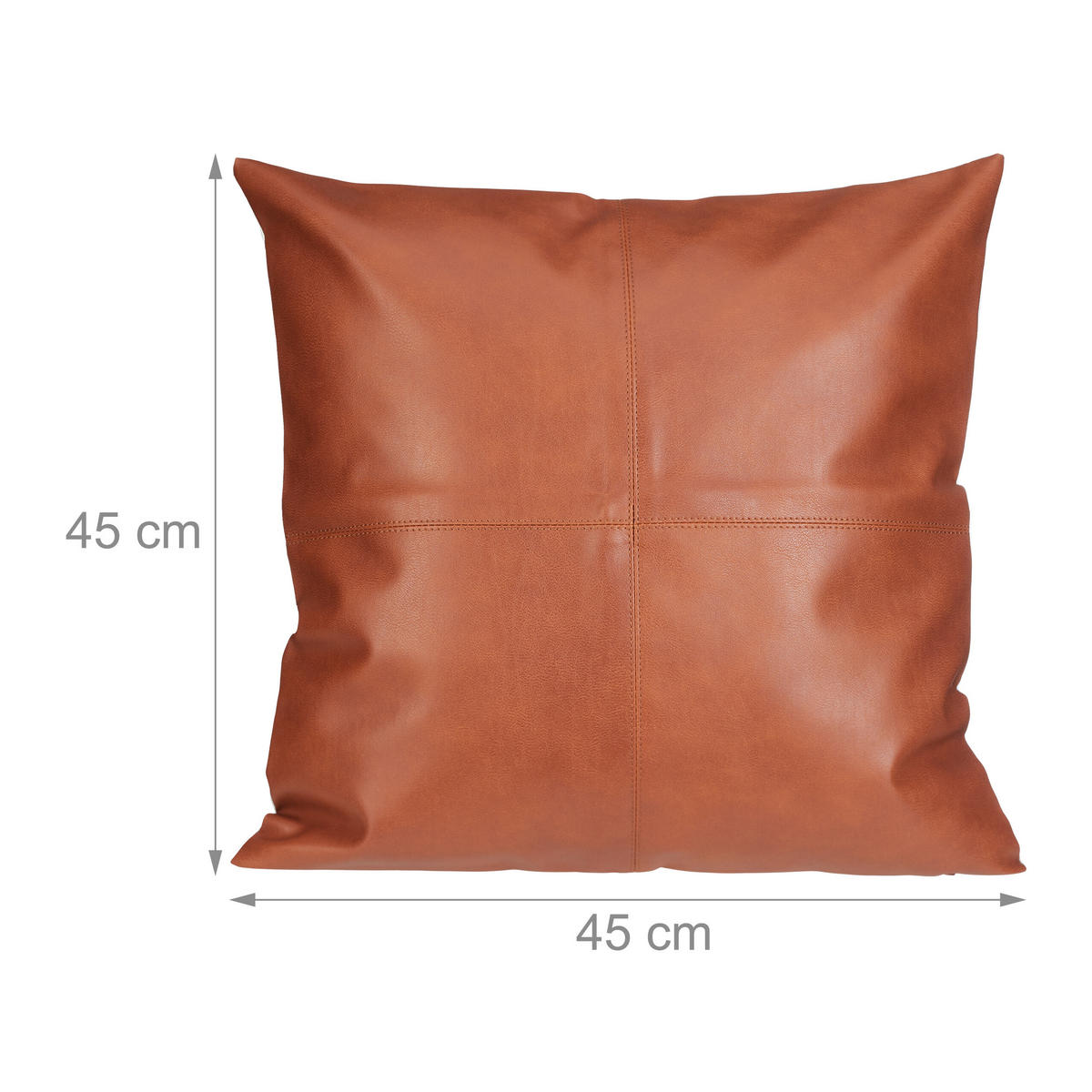 2XKISSENBEZUG - Multicolor, Kunststoff/Textil (45/45cm) - Relaxdays