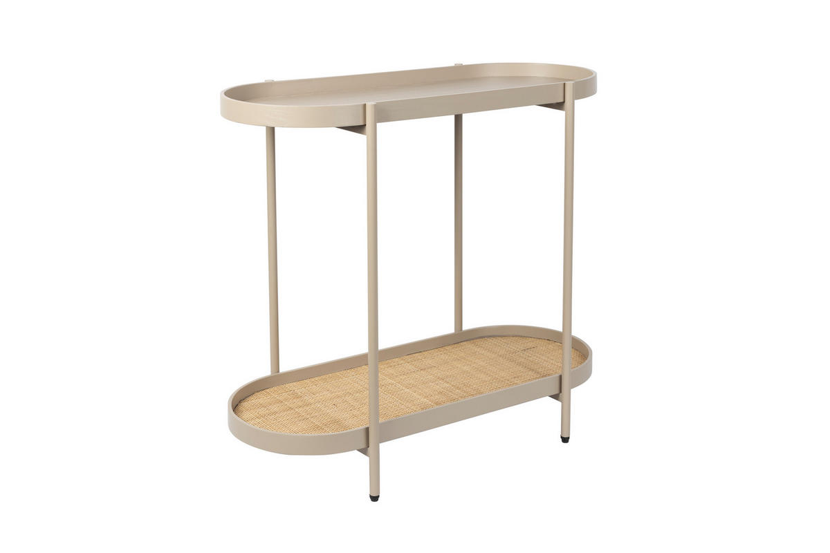 BEISTELLTISCH Amaya - Beige - 39/85/76 cm - Beige, Holz (39/85/76cm)