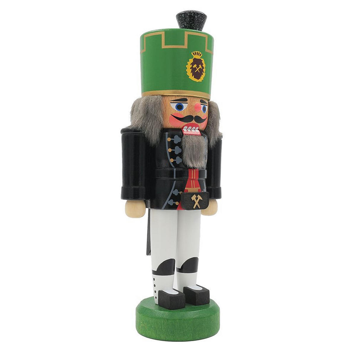 NUSSKNACKER 19 cm Bergmann - Knappschaftsältester - Multicolor, Metall (0.1/19/0.1cm)