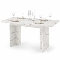 ESSTISCH in Weiß mit verdickter Tischplatte, für Esszimmer Küche und Wohnzimmer, B140-180/T80/H75cm - Weiß, Holzwerkstoff (80/180/75cm) - STILVORA