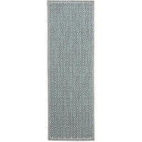 TEKAŠKI prt Cleo modra za notranjo in zunanjo uporabo 80x240 cm - modra, umetna masa/tekstil (80/240cm) - benuta Nest