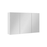 KOPALNIŠKA OMARICA Z OGLEDALOM Lavia, Bela, 100 x 60.2 cm - bela, leseni material (100/170/17cm) - Vicco