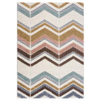 HOCHFLOR-TEPPICH Focus 3009 Multi 140x200 cm - Multicolor, Textil (140/200cm) - carpet city