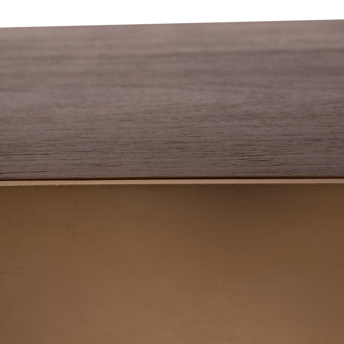 COUCHTISCH Warren Braun 90/90/31cm - Braun, Metall (90/90/31cm) - PTMD Collection