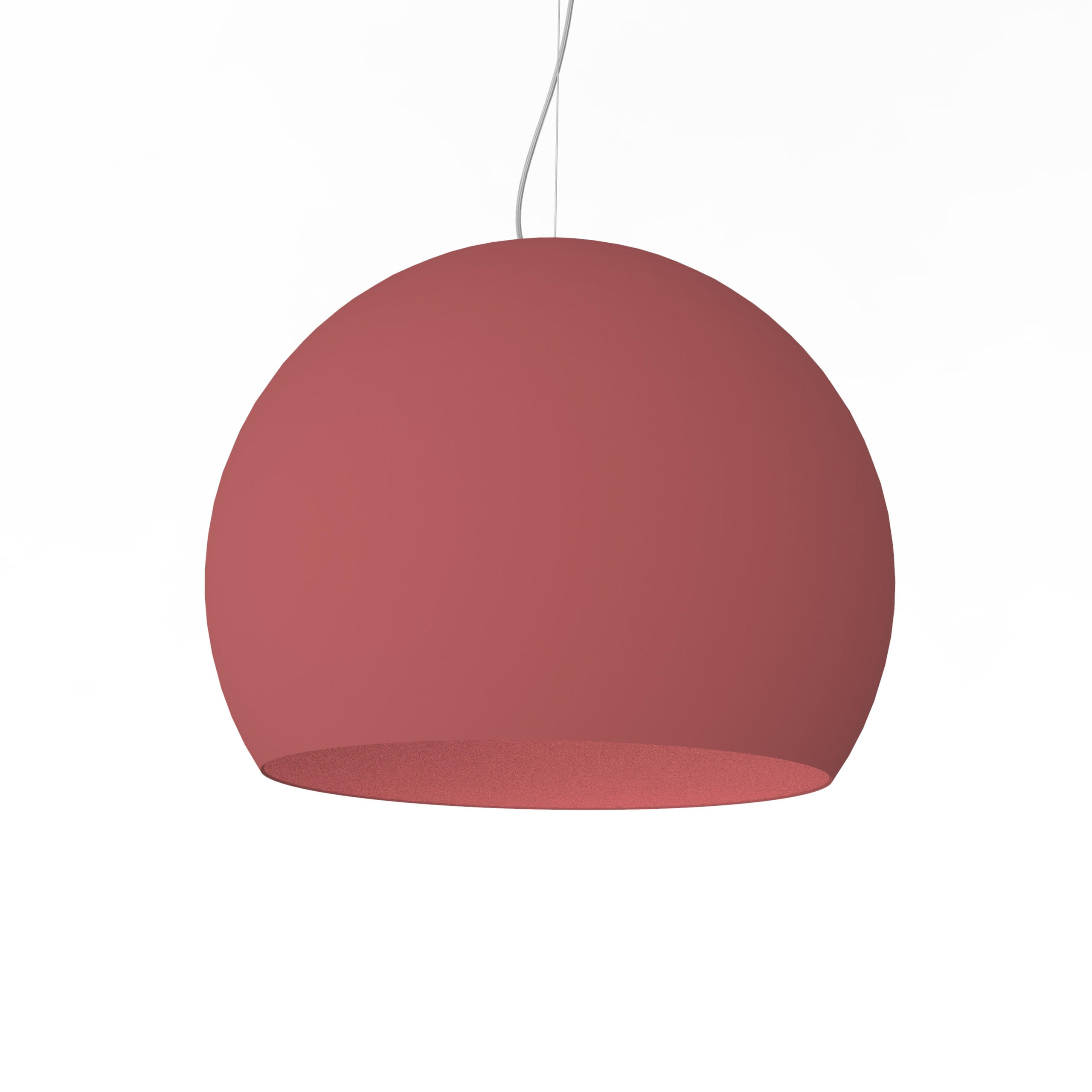 HÄNGELEUCHTE - Rot, Metall (50/50/40cm) - Lumicom