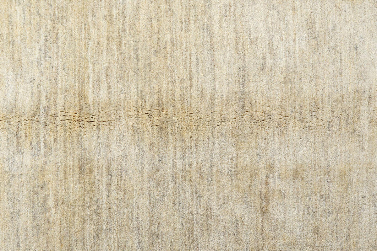 GABBEH-TEPPICH handgeknüpft Beige 242/177 cm Schurwolle - Beige, Textil (177/242cm) - Looma