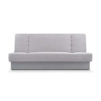 SCHLAFSOFA - Cyprus new - (Hellgrau) - Hellgrau, Holz (192/85/92cm) - Möblo