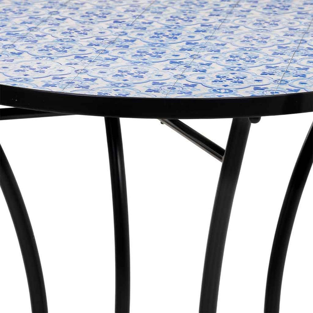 BALKONSET, schwarz, 3-tlg. - Schwarz, Metall - Wanderlust