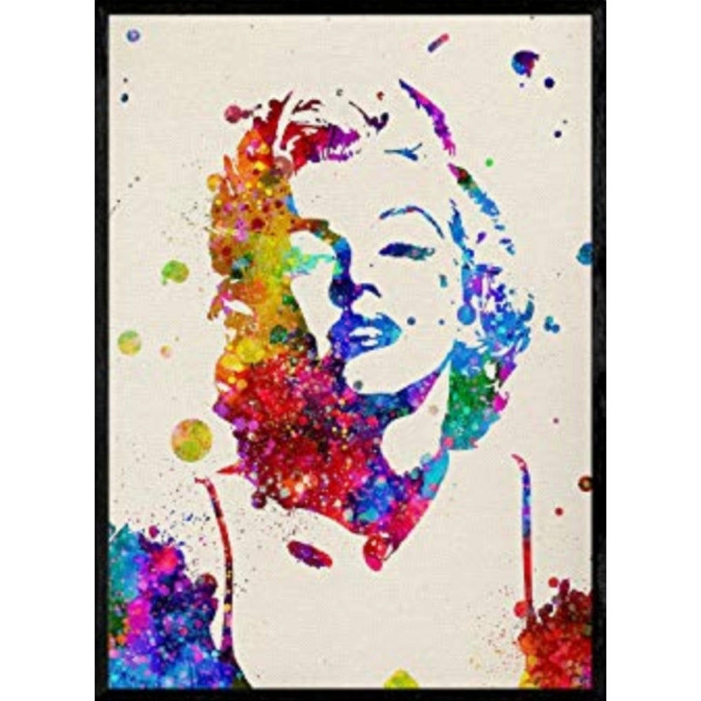 POSTER Celebrity Art – Marilyn Monroe A4 Rahmenlos - Klar, Papier (29.7/5/21cm) - Nacnic