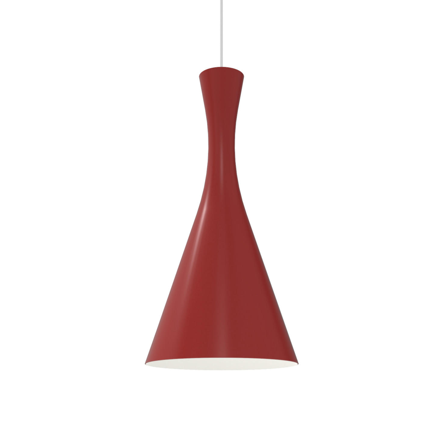 HÄNGELEUCHTE - Rot, Metall (30/30/120cm) - Lumicom