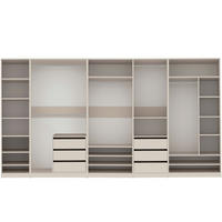 GARDEROBENSCHRANK OFFEN TRES R/C CASHMERE 380/206/51 cm - Kaschmir, Holzwerkstoff (380/206/51cm) - Marmex Möbel