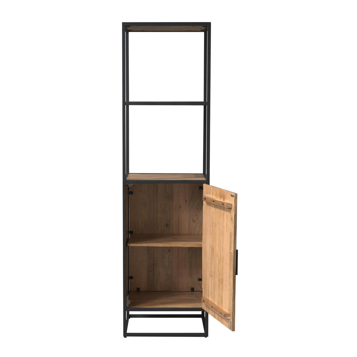 BÜCHERREGAL Dakota Braun 45/55/200 cm - Braun, Holz (55/200/45cm) - Starfurn
