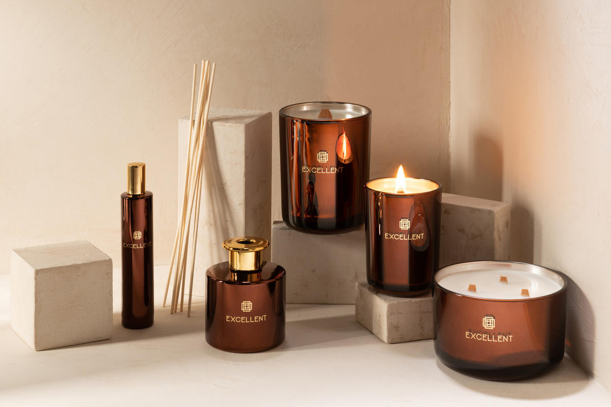 DUFTOL STABCHEN EXCELLENT - Glas - Braun - Braun, Glas (9.1/27.2/9.1cm) - J-Line