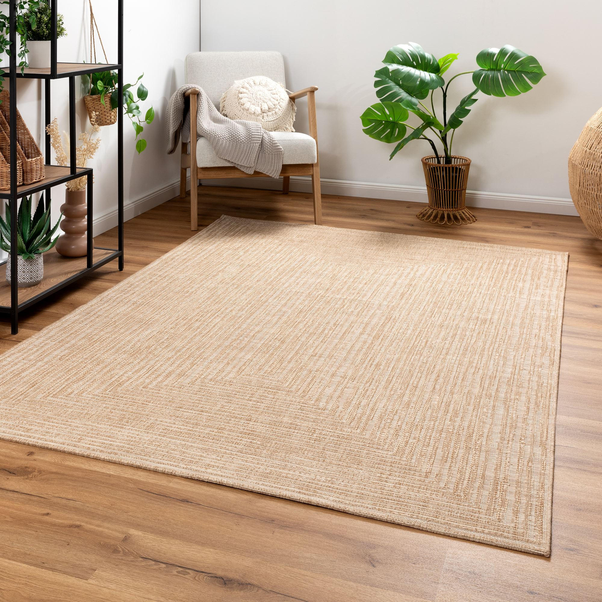 OUTDOORTEPPICH 160/230 cm Oslo - Beige, Textil (160/230cm) - Steffensmeier