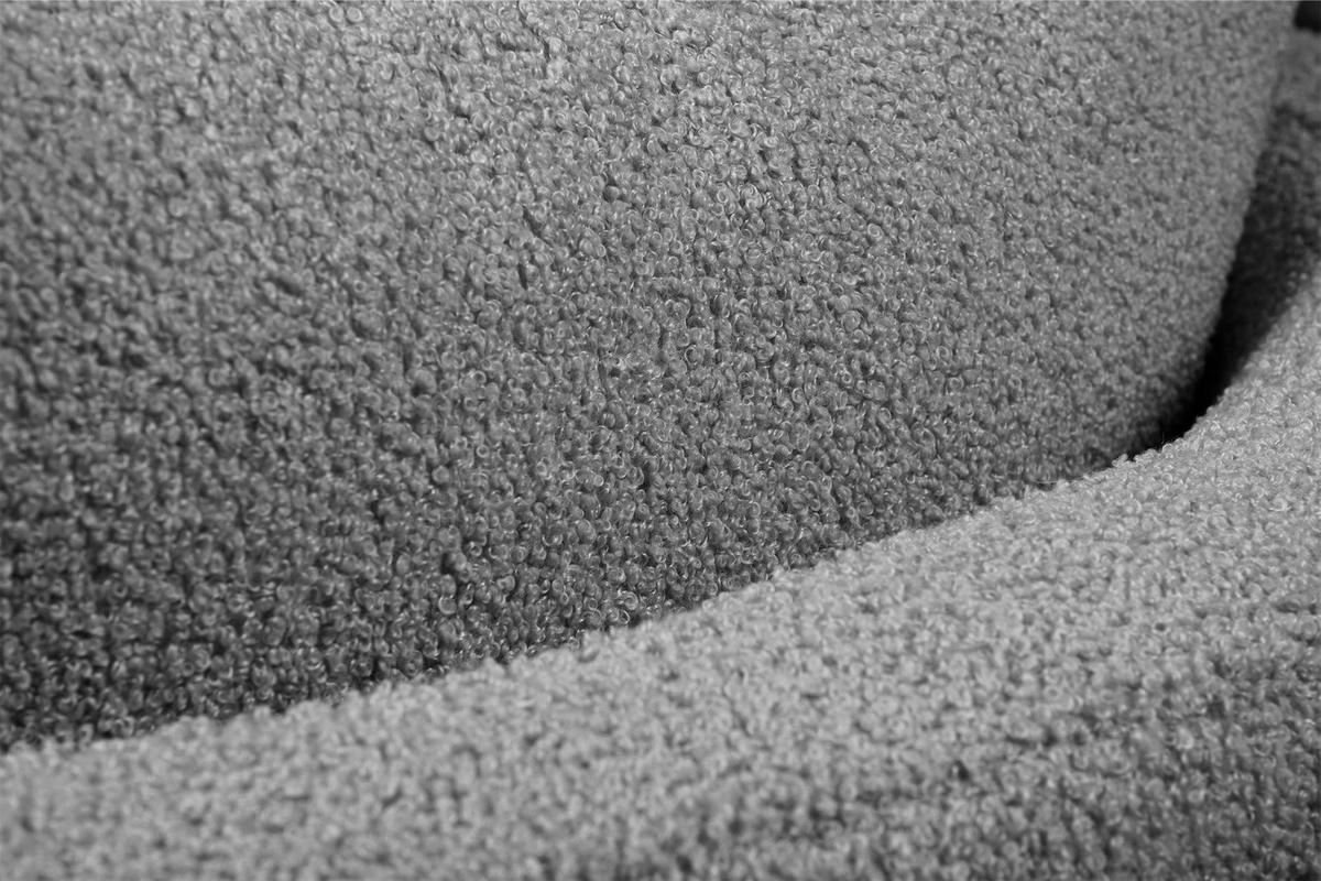 DREHSESSEL RAGGI 360° Drehfunktion mit inklusive dekorativem Kissen, dunkelgrau - Dunkelgrau, Textil (92/75/94cm) - KONSIMO®
