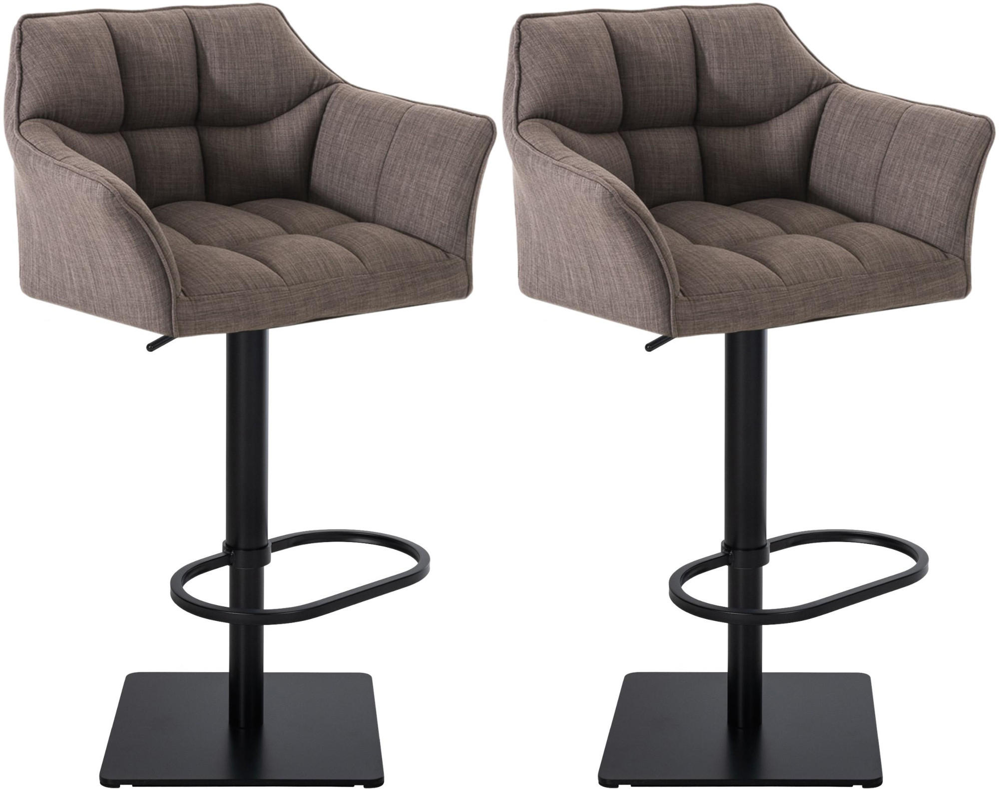 Deluke Barhocker Grau 64x88x45 cm
