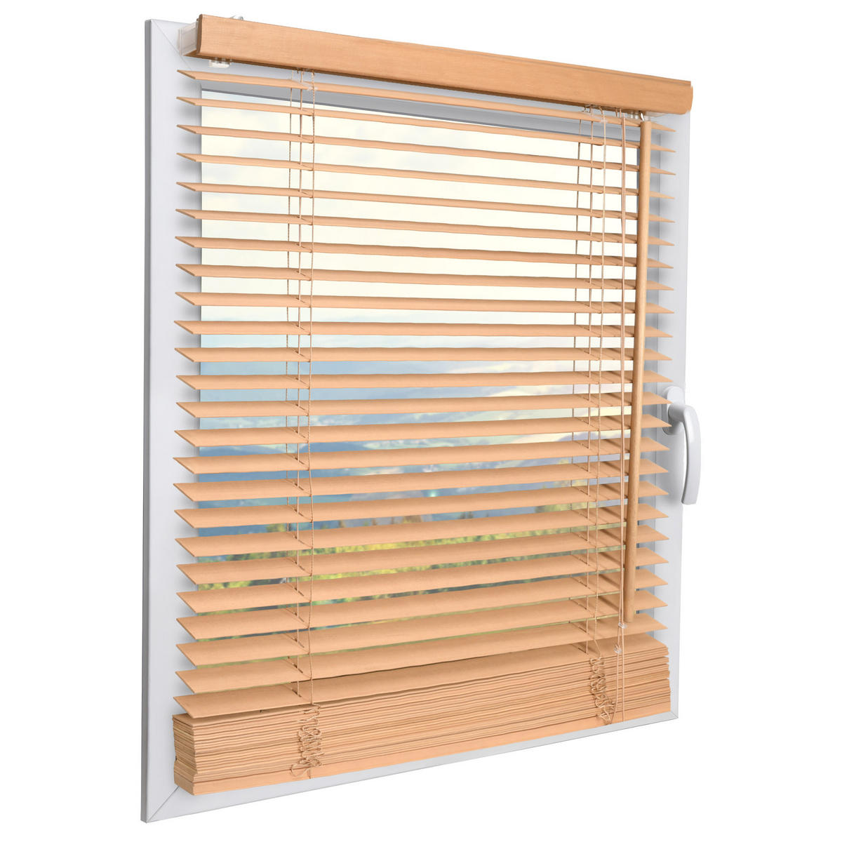 HOLZJALOUSIE SolDecor JH3 140/160 cm Eiche - Naturfarben, Holz (140/160cm) - Sol Royal