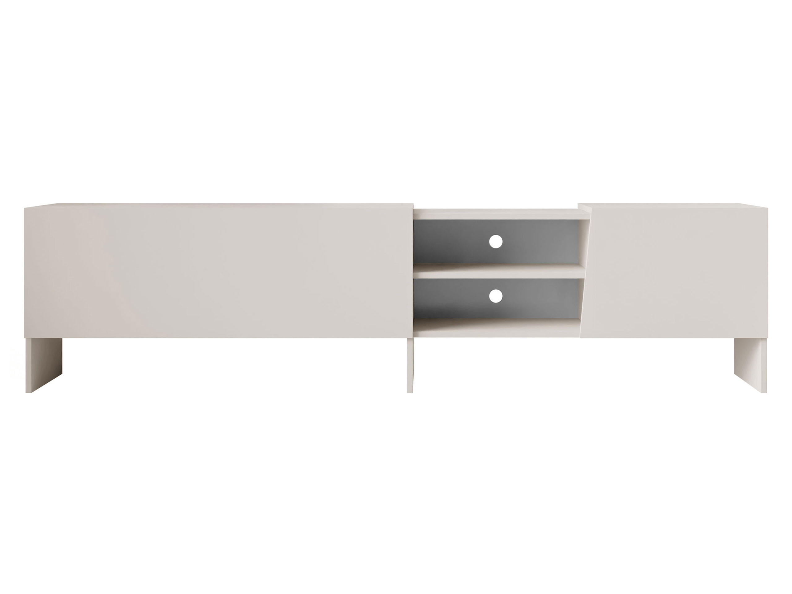 TV-LOWBOARD Edego 200 - Kaschmir, Holzwerkstoff (200/50/40cm) - MIRJAN24