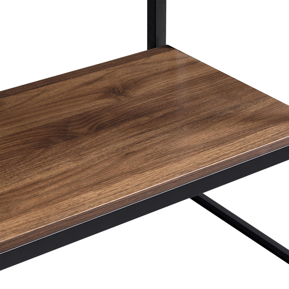 GARDEROBENSTÄNDER Horgau - Schwarz, Metall (120/180/40cm) - [en.casa]