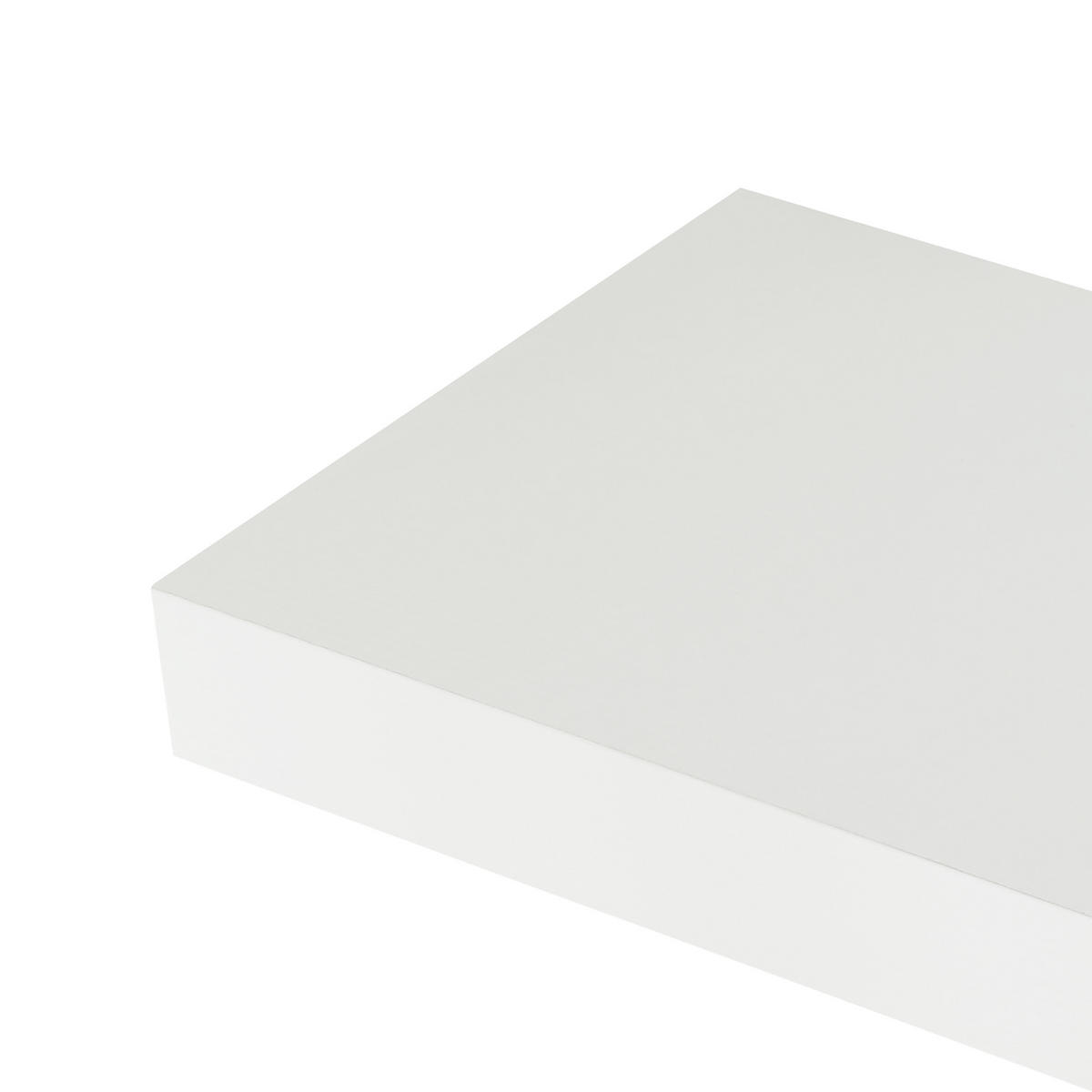 WANDREGAL-SET 3 TLG. Stranda - Weiß, Holzwerkstoff/Metall (17/4/40cm) - [en.casa]