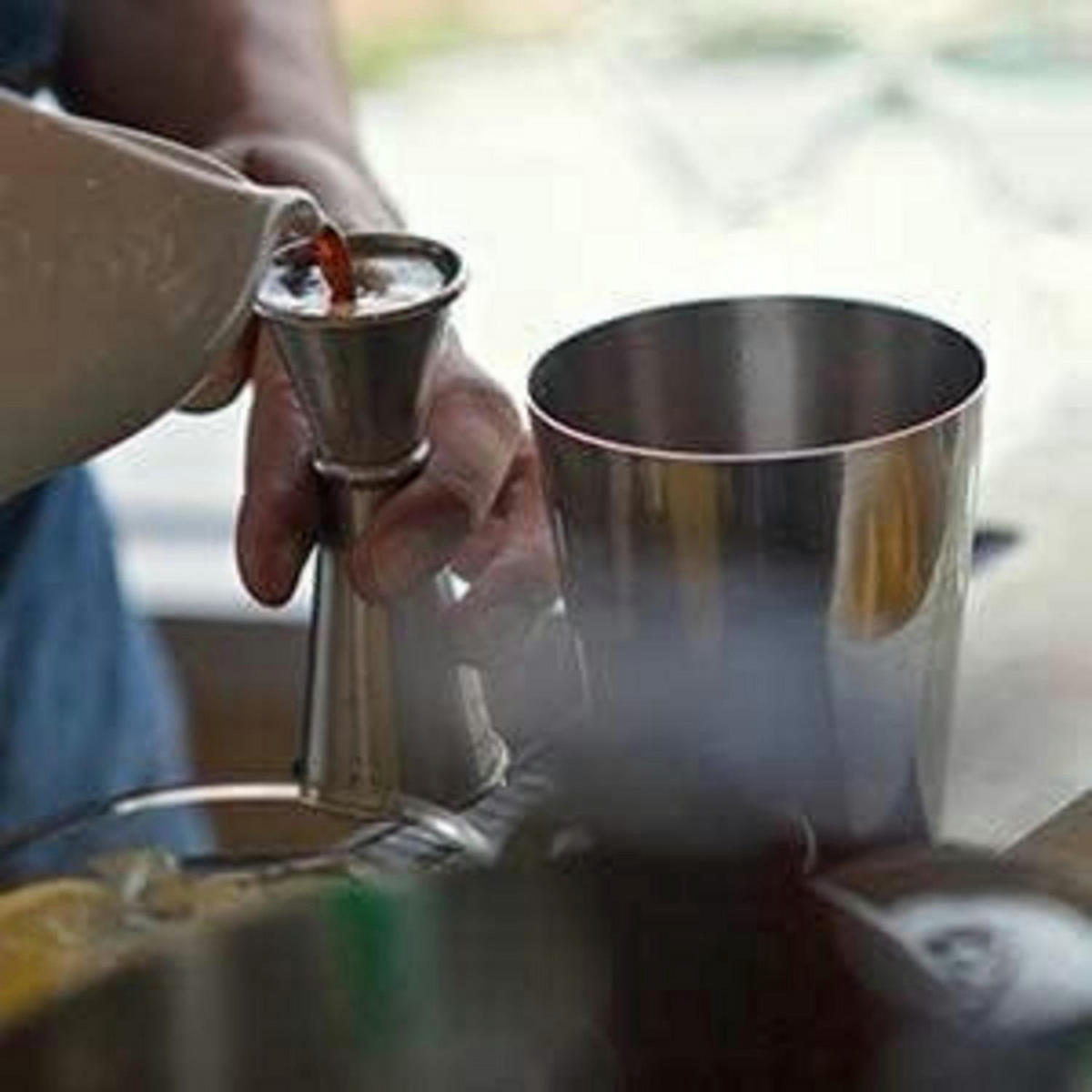 COCKTAILSHAKER Edelstahl 750 ml mit Sieb - Silberfarben, Metall (9.4/8.9/24cm)