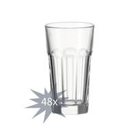 LONGDRINKGLÄSER Rock transparent 340 ml - Transparent, Glas (0.001L) - Leonardo Living