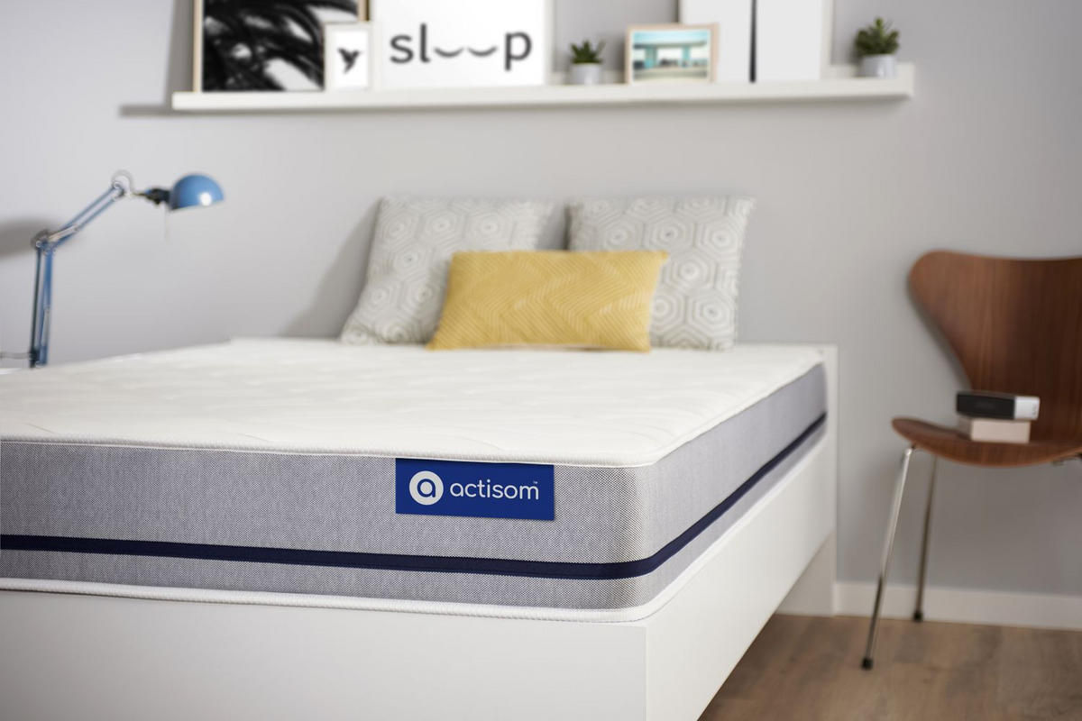 MATRATZE Actimemo soft Memory-Schaum 120 x 195 cm h2 - Weiß, Textil (120/195cm) - ACTISOM
