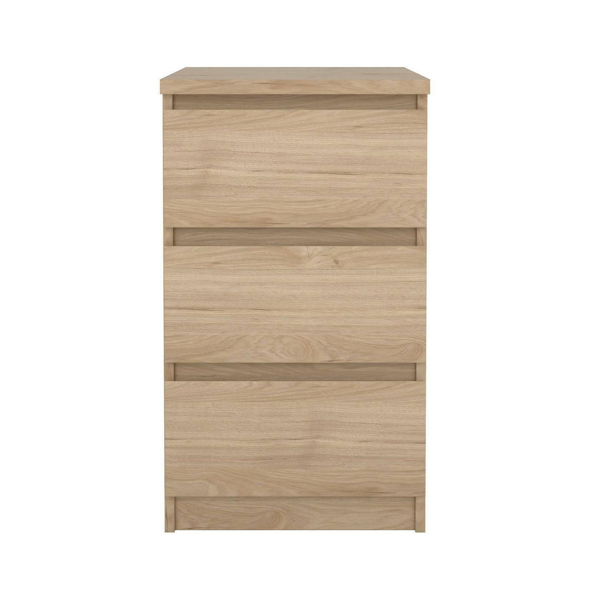 KOMMODE Eiche 40.4/50/70.1 cm - Braun, Holzwerkstoff (40.4/70.1/50cm) - DMORA