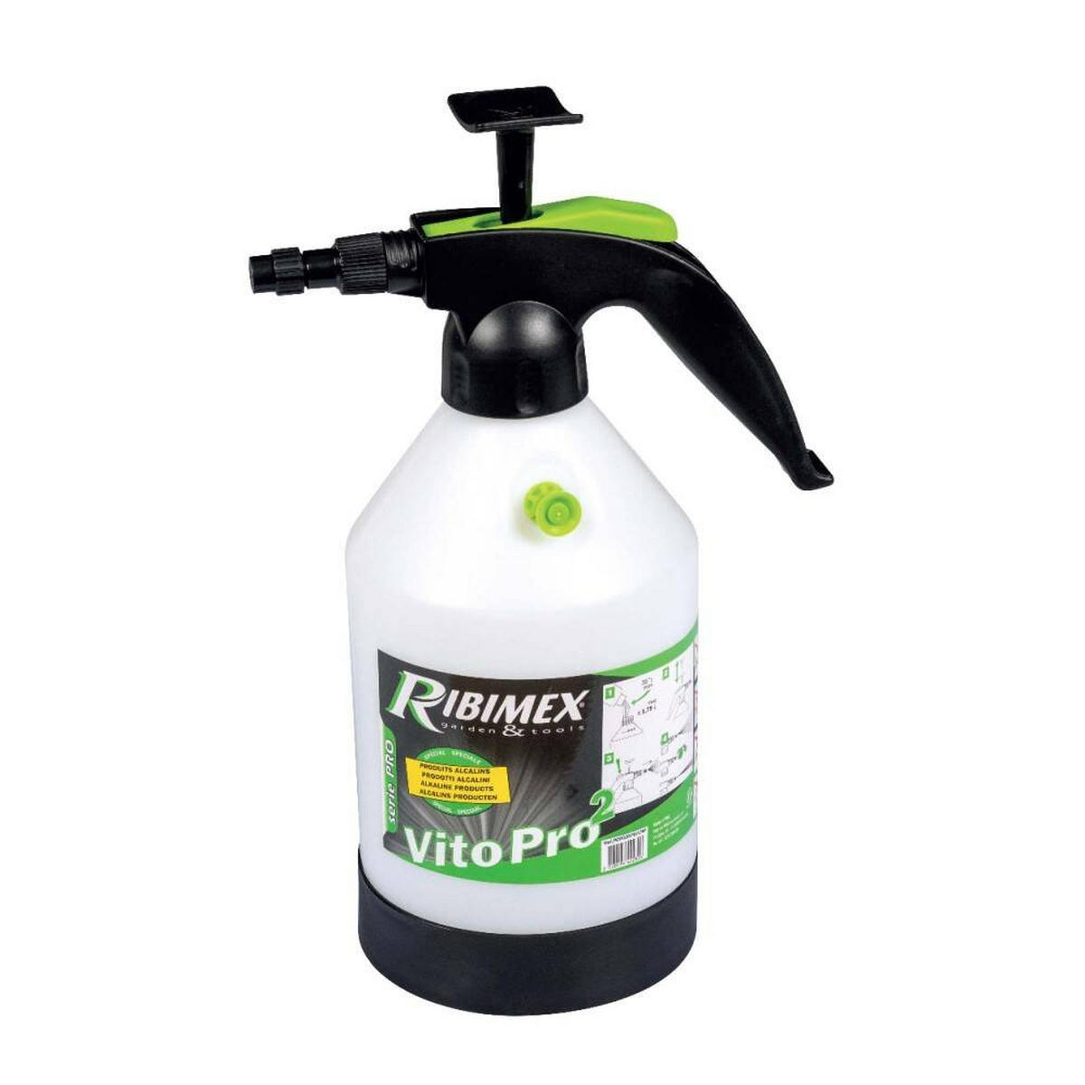 HANDSPRÜHER Vito Pro2 Ribimex 2 l - Grün, Kunststoff (13.5/34/22.5cm)