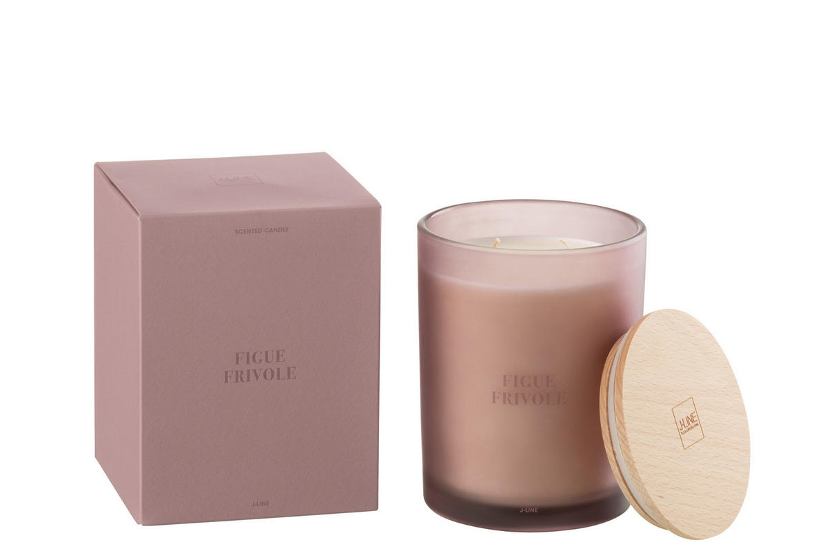 DUFTKERZE ACCORDS ESSENTIALS - Lila - 52 Std. - Lila, Paraffin (10.5/14cm) - J-Line