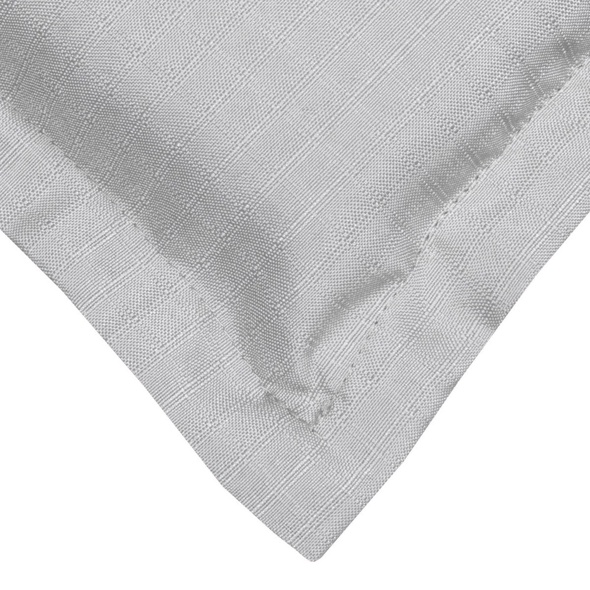 HOCHLEHNERAUFLAGE Base HL 120/50/6cm Hellgrau 6tlg - Hellgrau, Textil (50/6/120cm) - Beautissu 