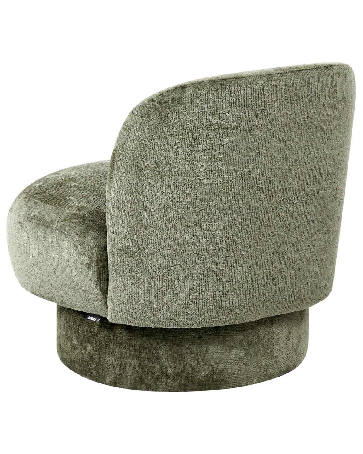 DREHSESSEL Grün Aylo - Grün, Textil (60/65/70cm) - Beliani