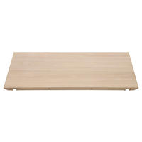 TISCHPLATTE 2er Set Eiche Furnier - Eiche Wotan, Holzwerkstoff (100/50/2cm) - ebuy24