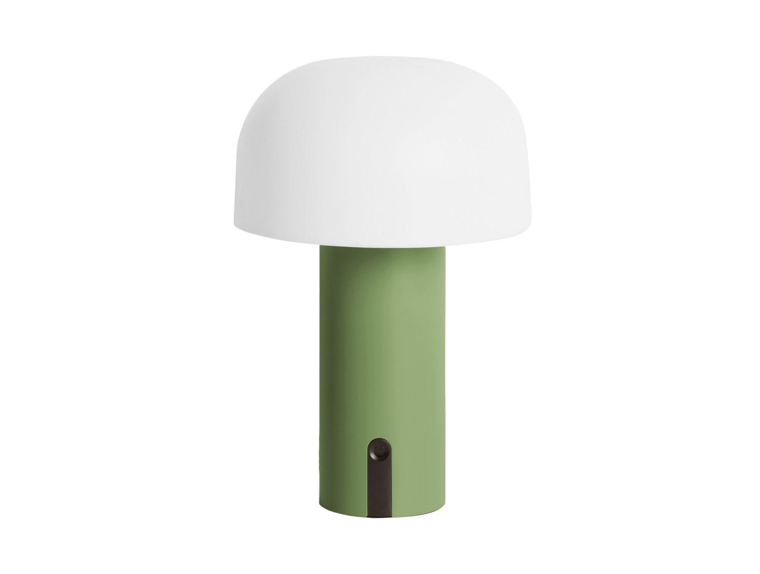 TISCHLAMPE Luca LED - Grün - 15/22,5 cm - Grün, Kunststoff (15/15/22cm) - Leitmotiv