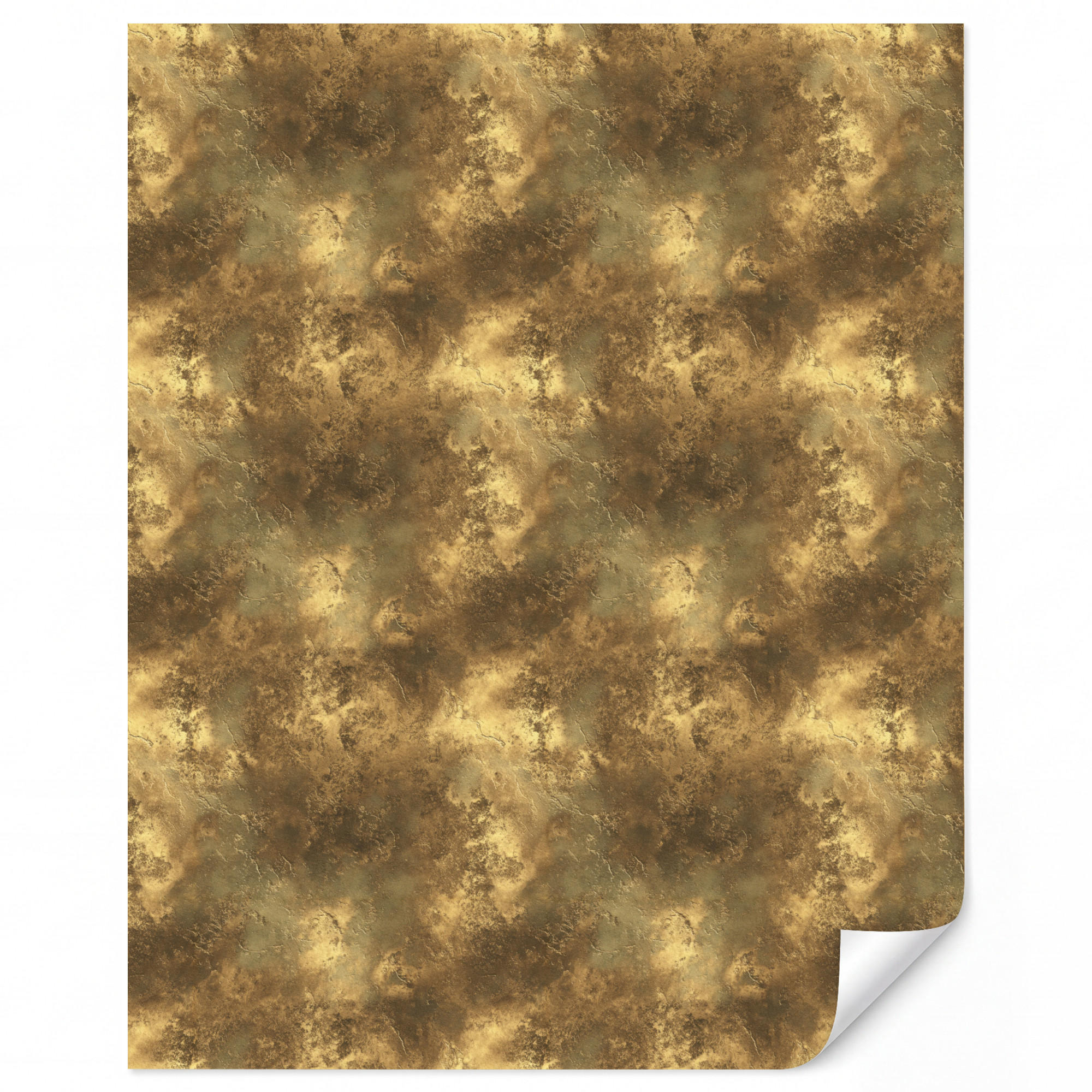 OnlyWow Tapete Messing 260x300 cm