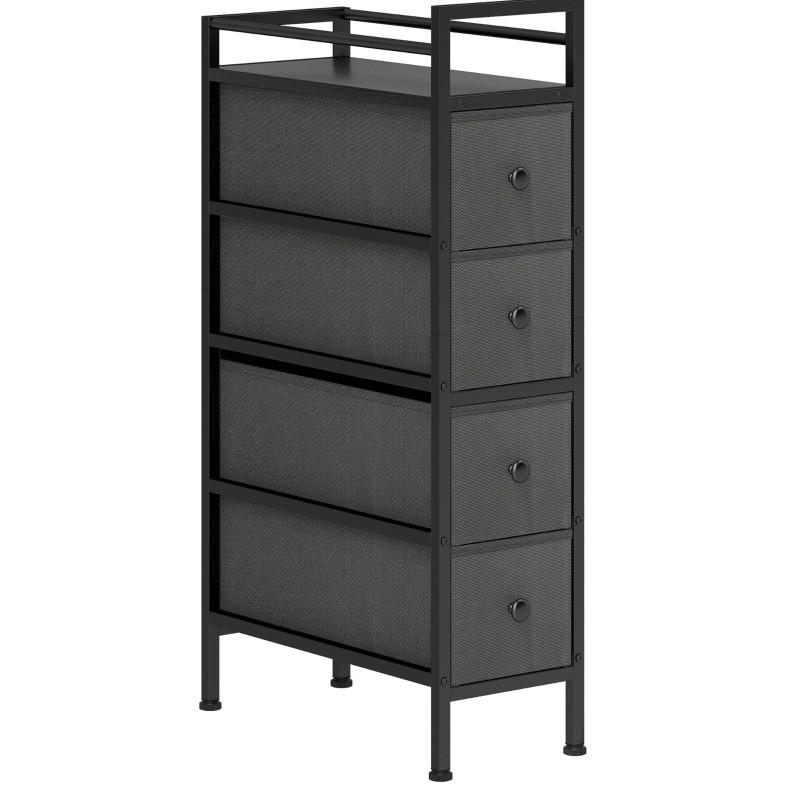 Ivmeu Schmale Schwarz 20x81.5x43 cm
