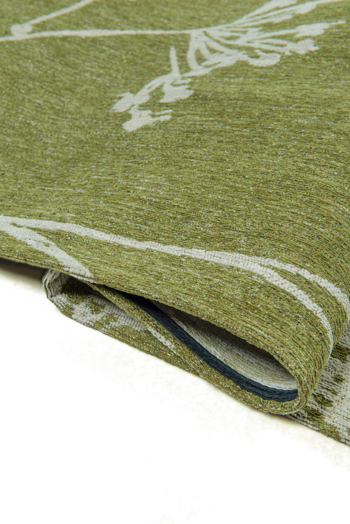 TEPPICH modern Flachgewebe BASIL Grün 240x340 cm - Grün, Textil (240/340cm) - Novatrend