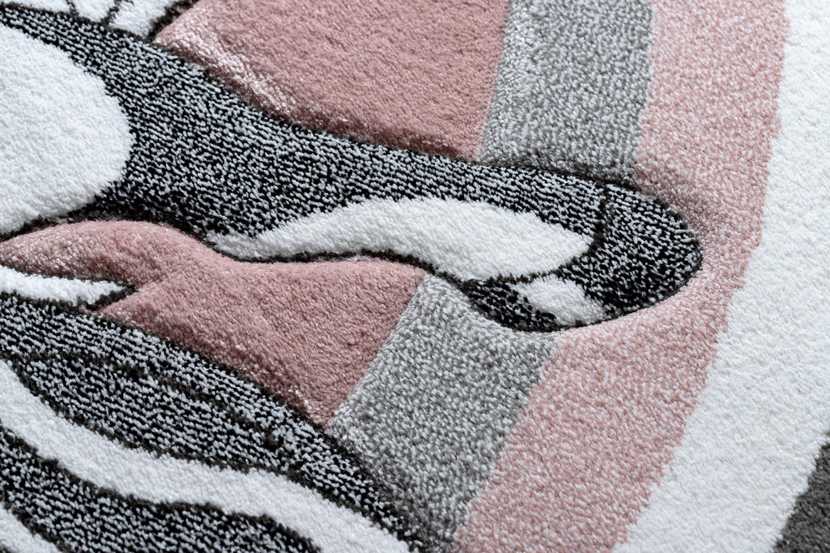 TEPPICH Petit 160/220 cm - Pink, Textil (160/220cm) - rugsX