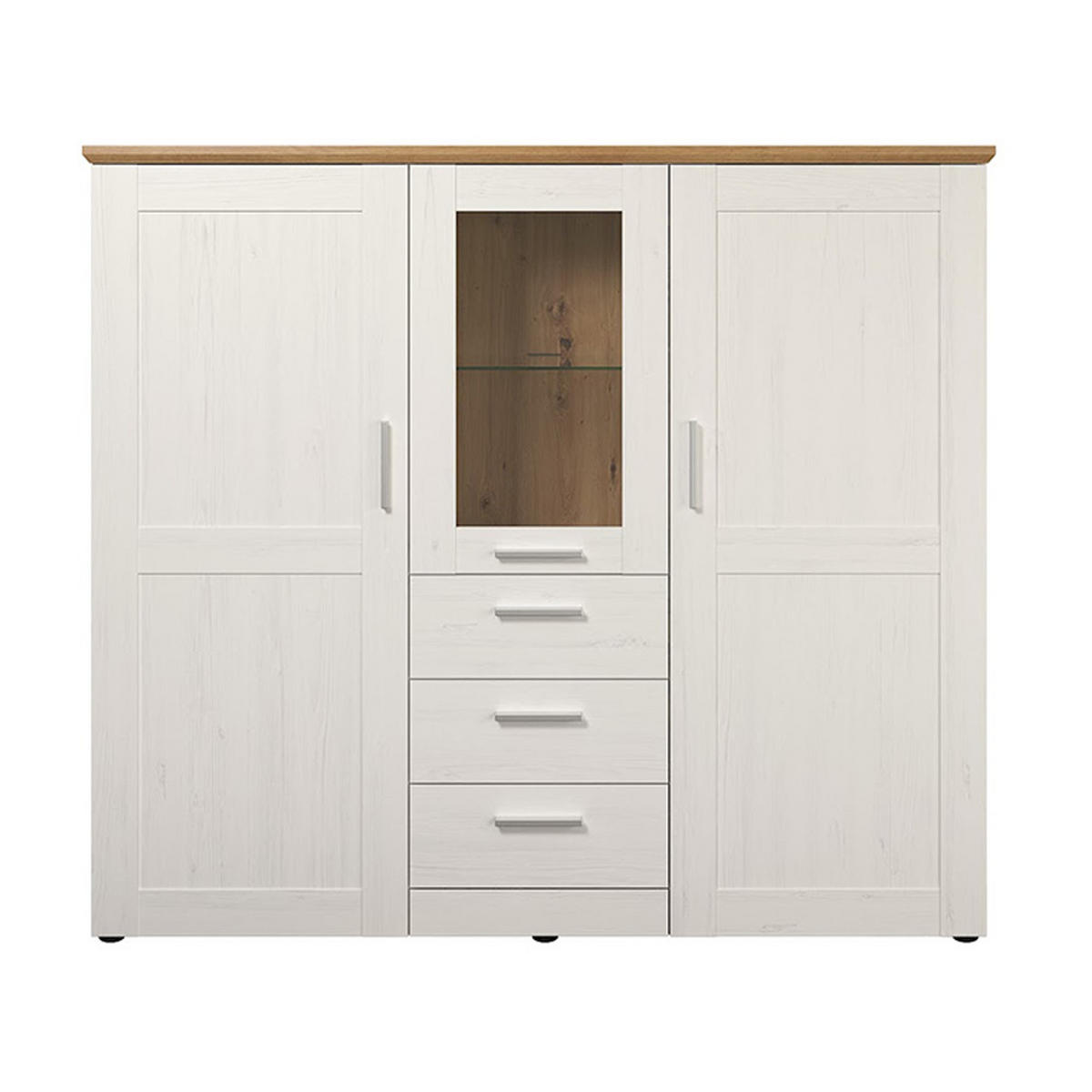 HIGHBOARD Shade Pinienfarben - Pinienfarben, Holzwerkstoff (159/140/41cm) - Trendteam