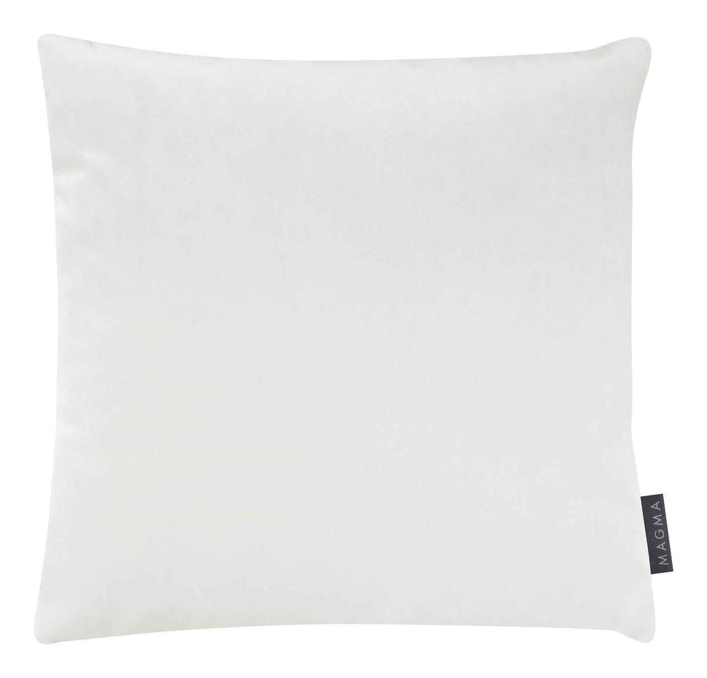 KISSENHÜLLE Samt Uni - Beige, Textil (40/40cm) - Magma Heimtexx