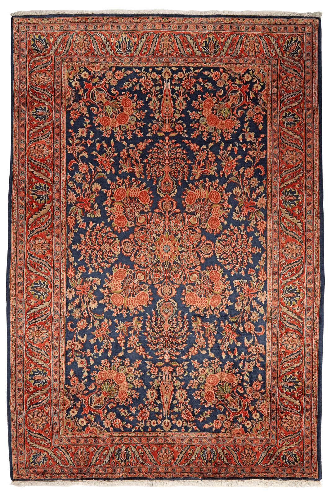 Looma Orientteppich Blau 197x293 cm
