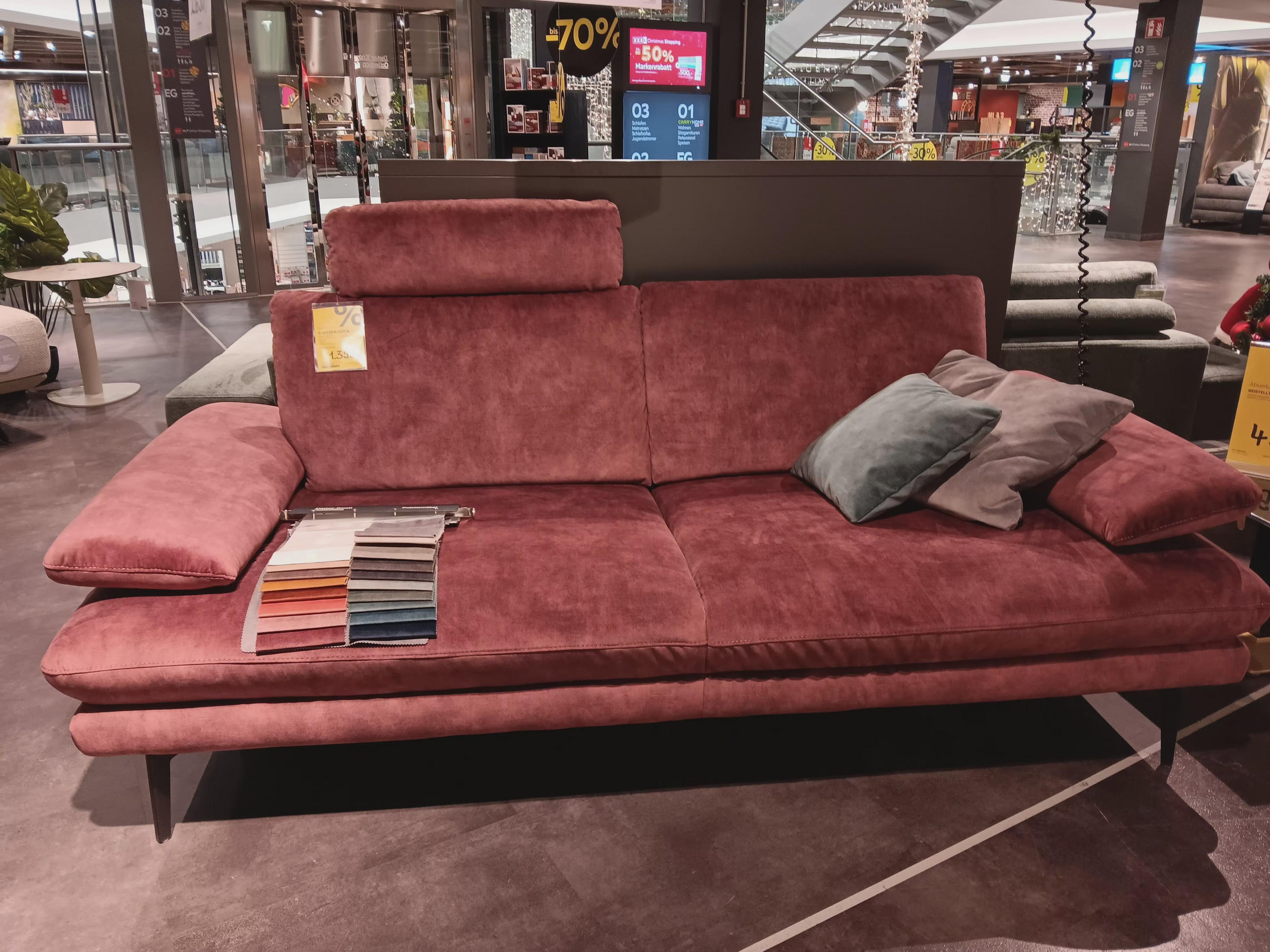 3-Sitzer-Sofa Arzona-S Dieter Knoll - Dieter Knoll