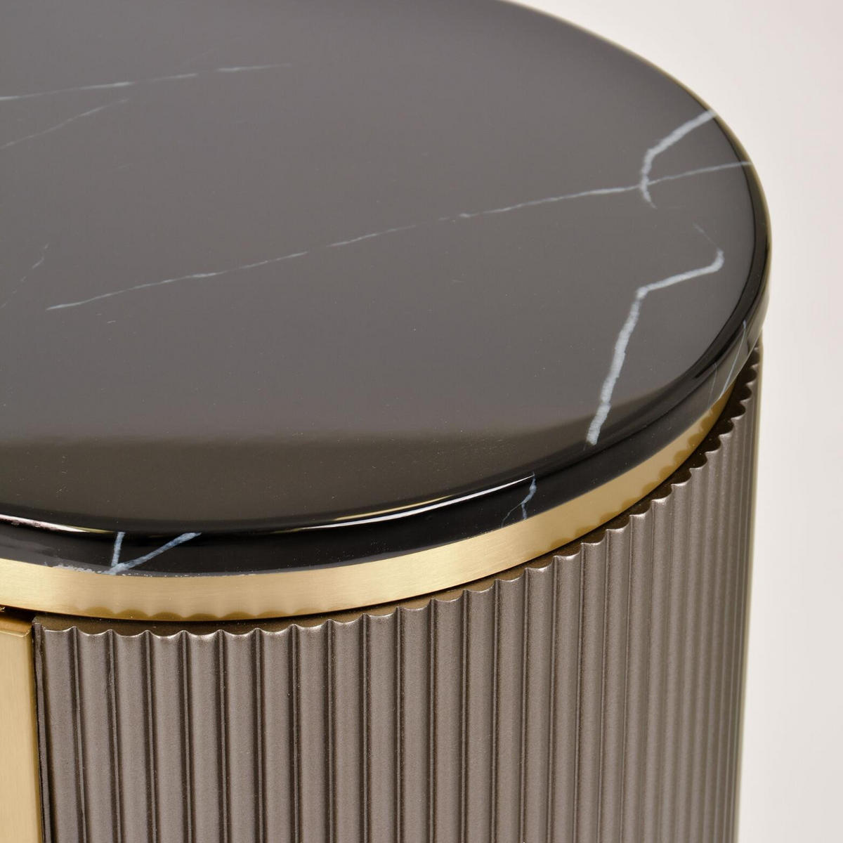 TV-LOWBOARD STILIG Dunkelgrau 200x40x60 cm - Dunkelgrau, Holzwerkstoff (200/60/40cm) - FURNLUX